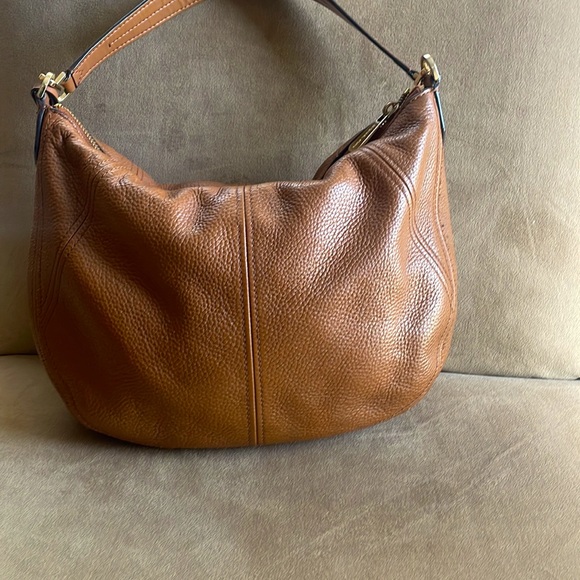 Gently used Michael Kors 100% Leather Hobo. - Picture 4 of 5